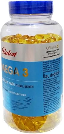 Balen Omega 3 Norveç Balık Yağı 1380 Mg 200 Kapsül X 3 Adet (Form)