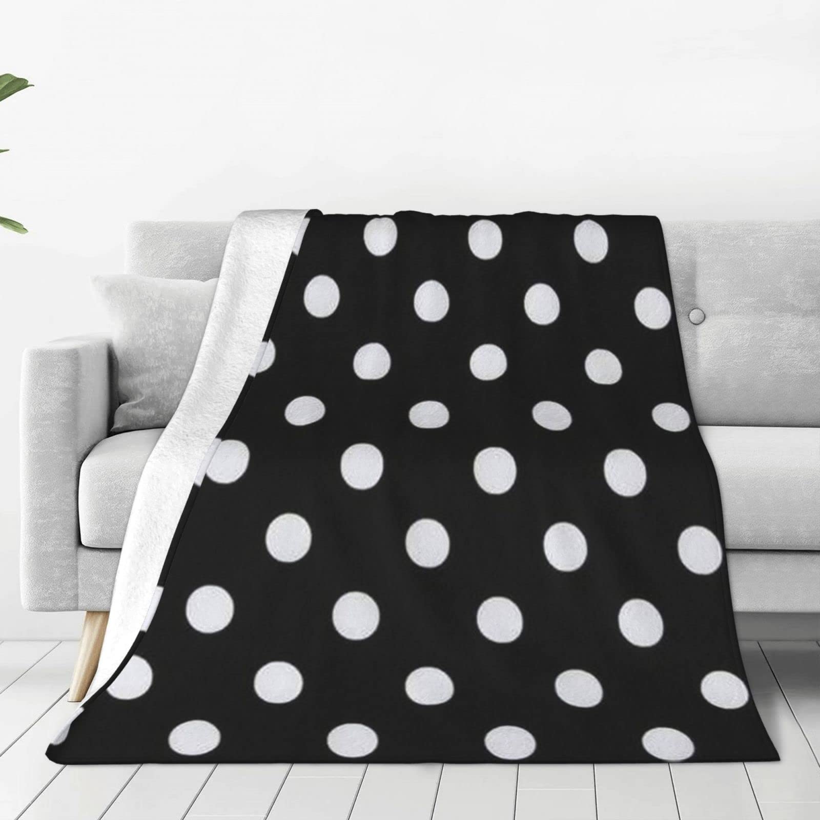 Couverture chaude ultra douce en micro polaire - Lit et canapé isolés du froid