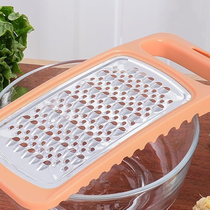 Rallador y cortador de acero inoxidable SOLUSTRE doble cara miniatura 9