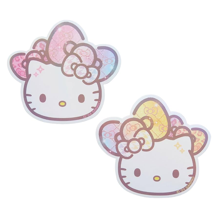 ♡マカロン♡ 希少 ハローキティ オープンファミリーケース セット Amazon.co.jp: サンリオ(SANRIO) ケース入りステッカーセット