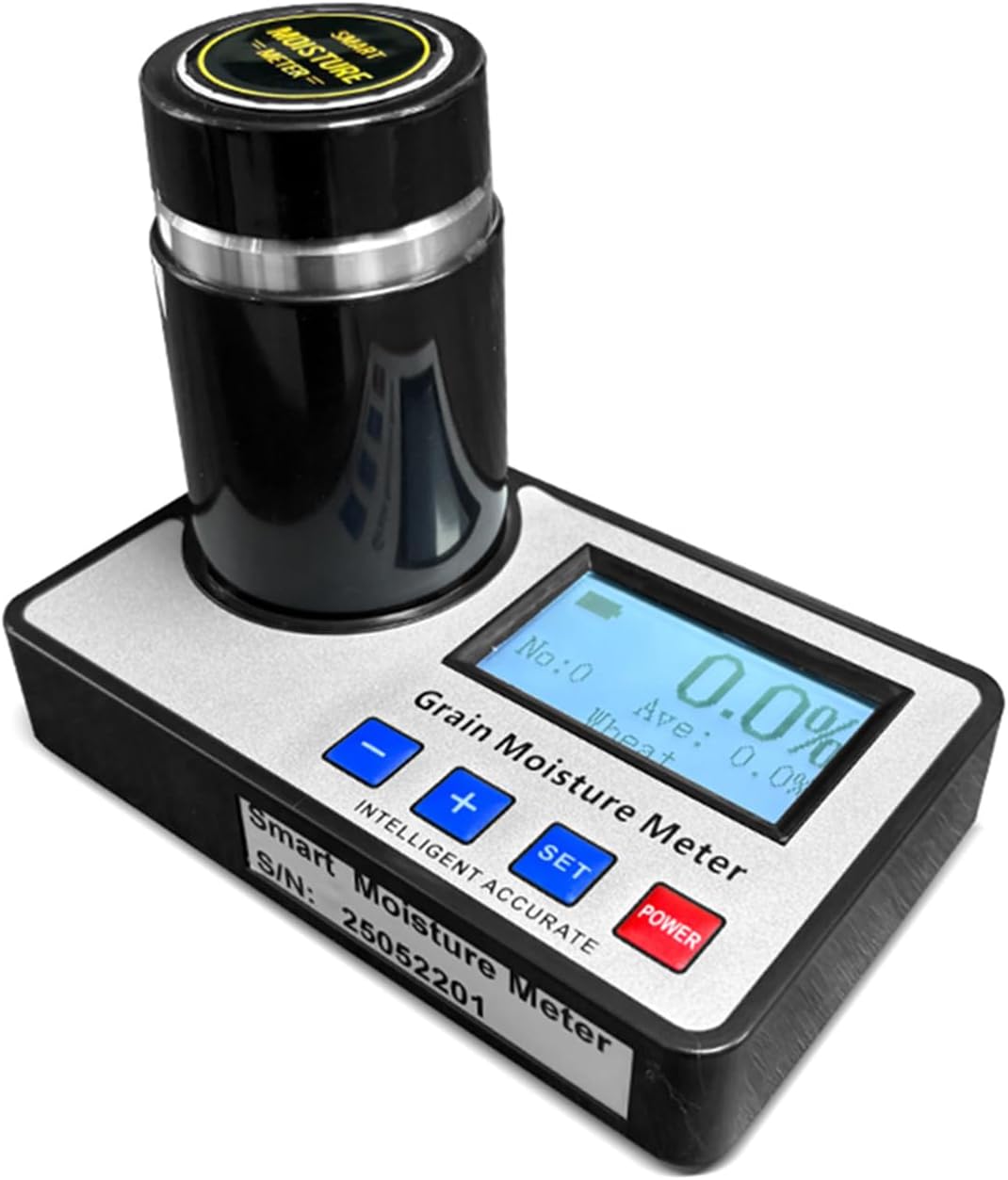 19 Types Wheat Intelligent Wheat Meter Coffee Cocoa Bean Humidity Tester 8-30% Measuring Cup Wheat Meter for Agriculture