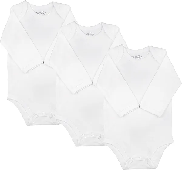 123 Bear Baby Cotton Spandex Long-Sleeve bodysuits unisex boy girl