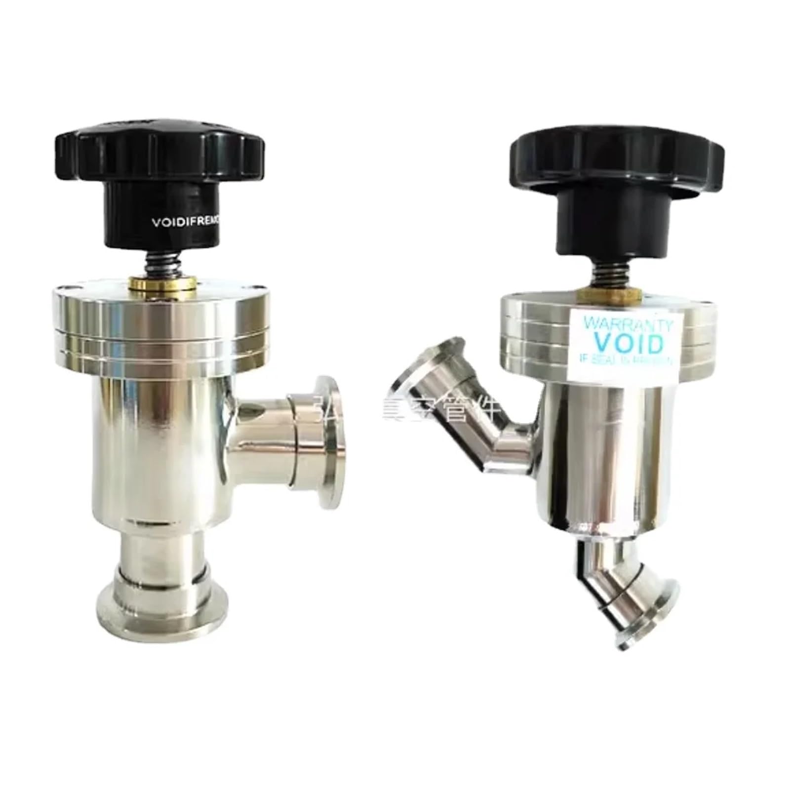 Coude à vide sanitaire KF50 K75mm en acier inoxydable SUS 304 pour réseau industriel