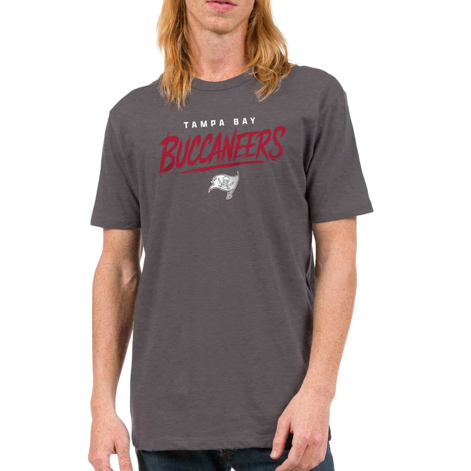 Junk Food NFL - Wild Brush - Unisex Adult Short Sleeve Fan Tee
