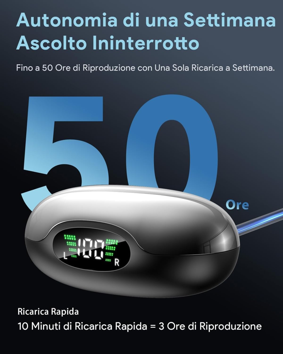 Boytond Traduttore Vocale Istantaneo Multilingue - Auricolari Per Traduzione Simultanea In Tempo Reale, Cuffie Con Traduzione Multilingue Per Studio, Business e Viaggi Internazionali