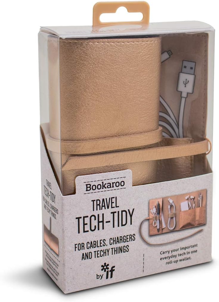 Bookaroo Travel Tech Tidy Pink