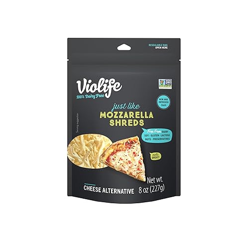 VIOLIFE Just Like Mozzarella - Trituradores de mozzarella, 8 onzas