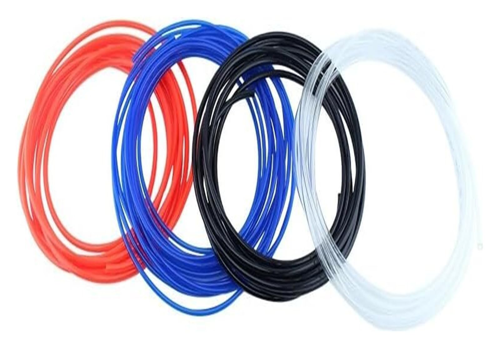 Tubo de tubería de poliuretano neumático Manguera neumática de aire multicolor de varios tamaños(Blue 20meter,12X8mm)