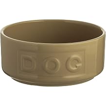 Mason Cash Cane Lettered Stoneware Dog Bowl, 13 cm