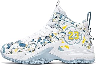 [M O D G O N E] バスケットシューズ メンズ バッシュ 厚底 ハイカット スニーカー ジュニア バスケットボールシューズ 耐磨耗性 ウォーキングシューズ 履きやすい 疲れにくい ン ランニングシューズ 幅広 通気 滑り止 運動靴 ...