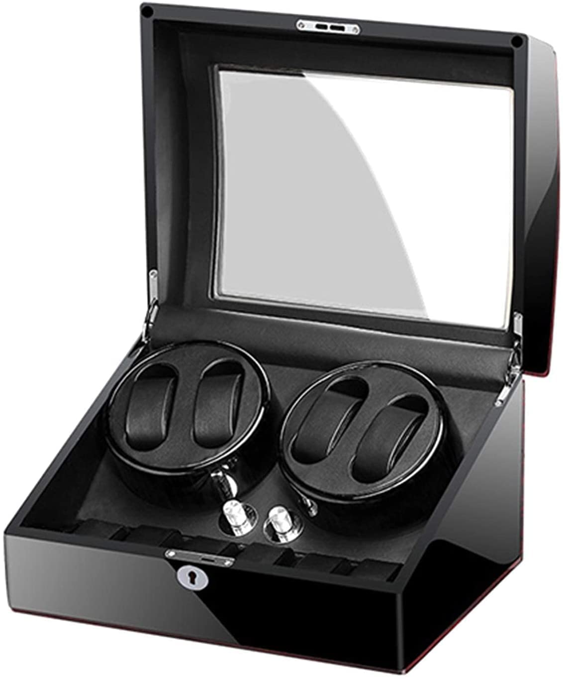 Coffret remontoir pour 4 montres automatiques, l'idée cadeau idéale avec rangement 6 montres