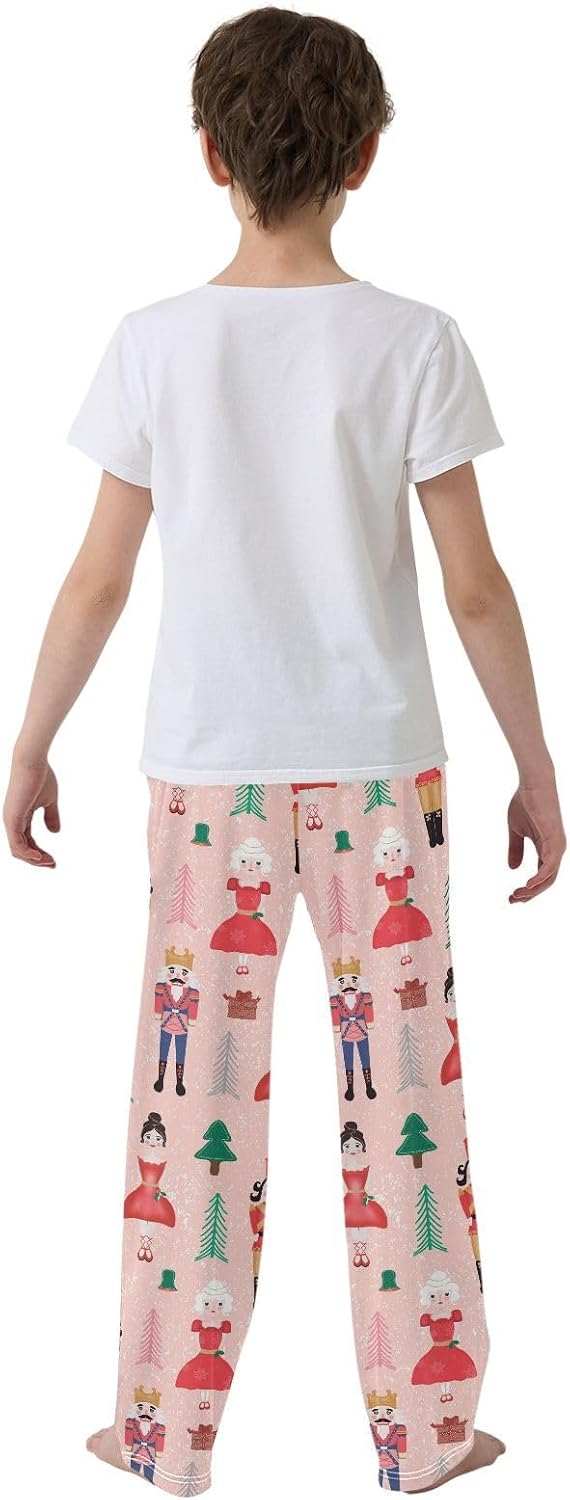 Eionryn Christmas Nutcrackers Ballerina Pajama Pants Pajama Bottoms Soft Sleep Pjs Lounge Pants M