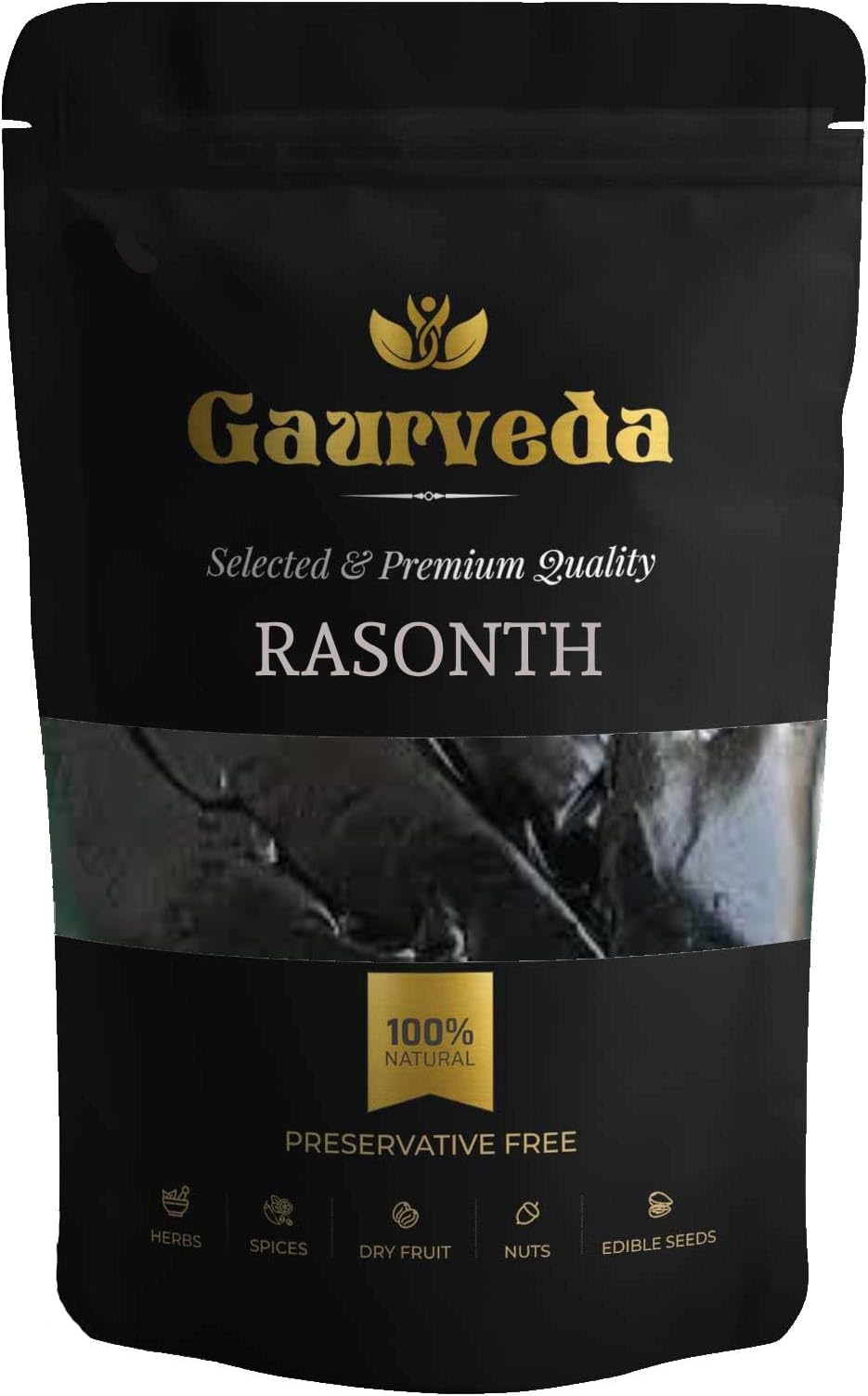 - GAURVEDA Rasonth 100% Natural & Pure | Traditional Ayurvedic Herb/Seed/Powder | Supports Wellness & Daily Health | Ideal for Herbal Remedies, 100 Grams