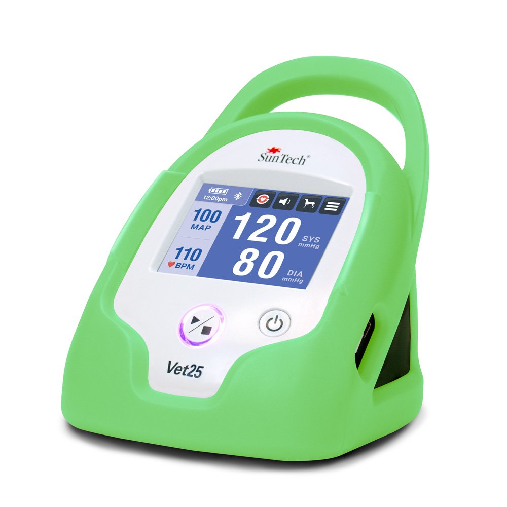 SunTech Vet25 Veterinary Continuous Interval Blood Pressure Monitor (Tree Frog Green)