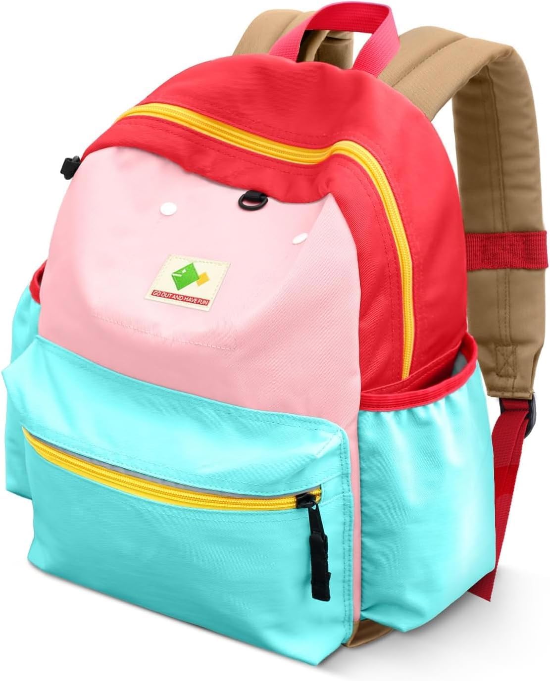 sugetto Toddler Backpack for Boys Girls 1-3, School Kids Backpacks Bookbag, Kindergarten Preschool Backpack for boys girls 11.6" H Not Fit Folder