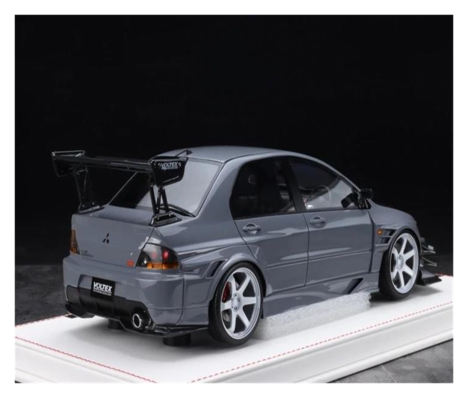 1 18 Per Lancer EVO IX JDM Simulazione Edizione Limitata Resina Metallo Modello Di Auto Statica Regalo Giocattolo