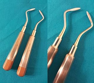 2 Dental Root Tip Elevator NO 79 & 80 Dental Instruments German Stainless Steel