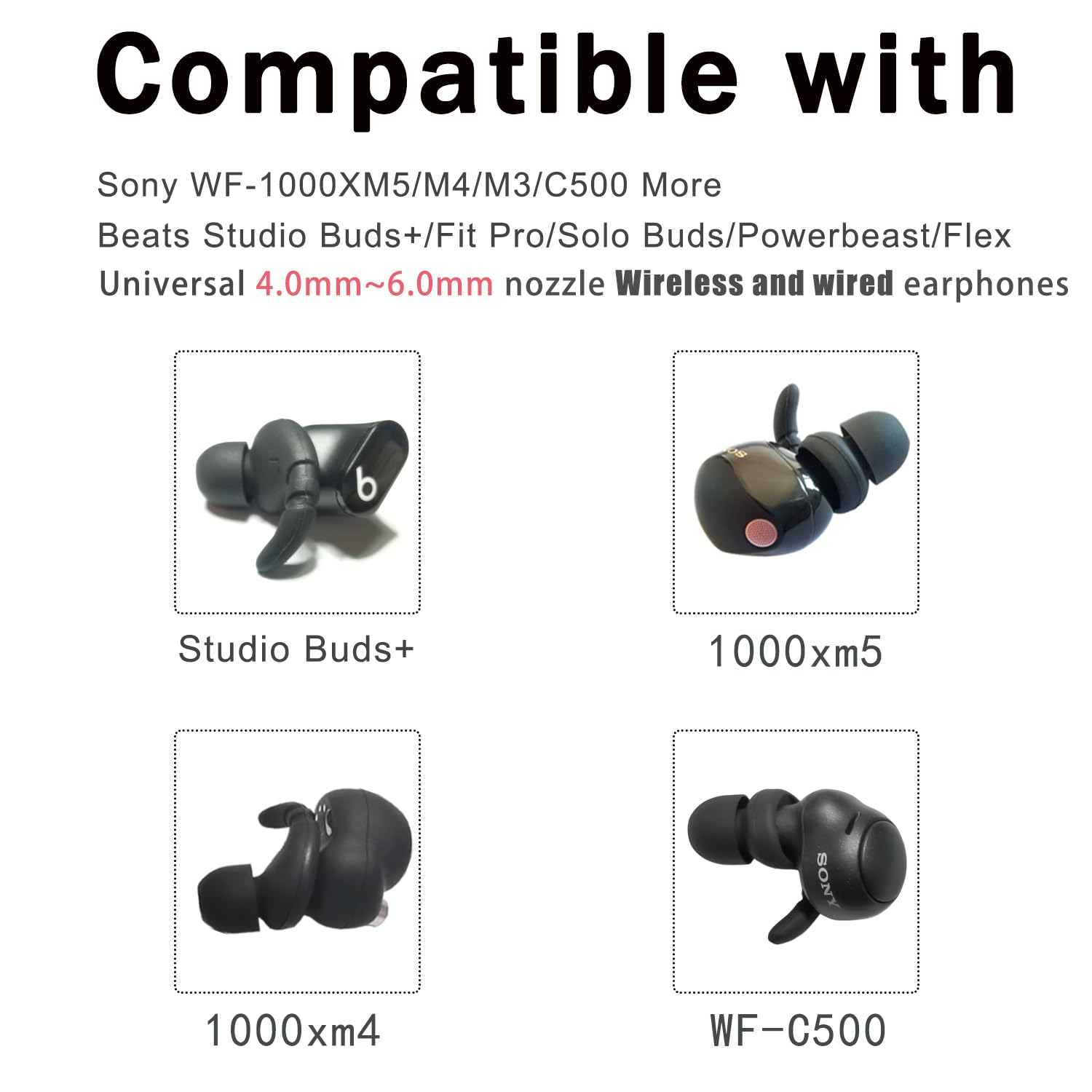 Amazon | Sony WF-1000XM5 交換用イヤホンチップ WF-1000XM5 WF