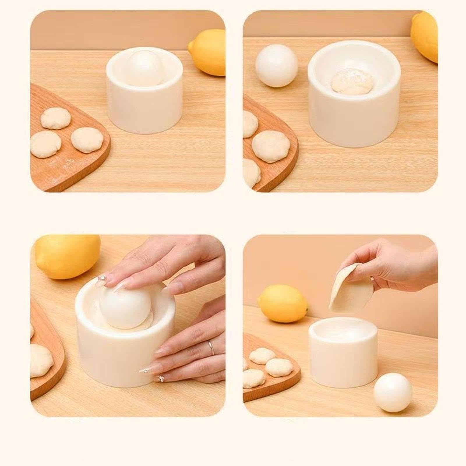 Dumpling Skin Pressing Tool Manual Wrapper Maker for Professional Shop Event-image-14