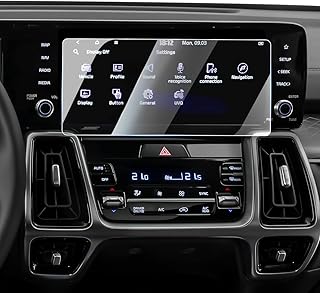 Screen Protector for Kia Sorento MQ4 2021-2023 Accessories 10.25 Inch Touch Screen Protector Display Navigation Screen Cover 9H Tempered Glass Film Anti Fingerprint