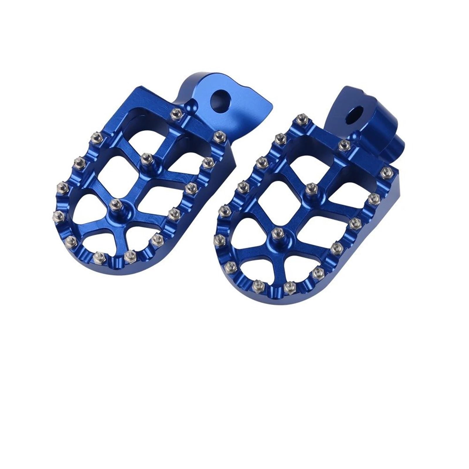 Poggiapiedi moto Per YZ 65 85 125 250 125X 250X 250FX 450FX WR 250F 450F YZF WRF 250 450 Pedane Per Moto(Blu)