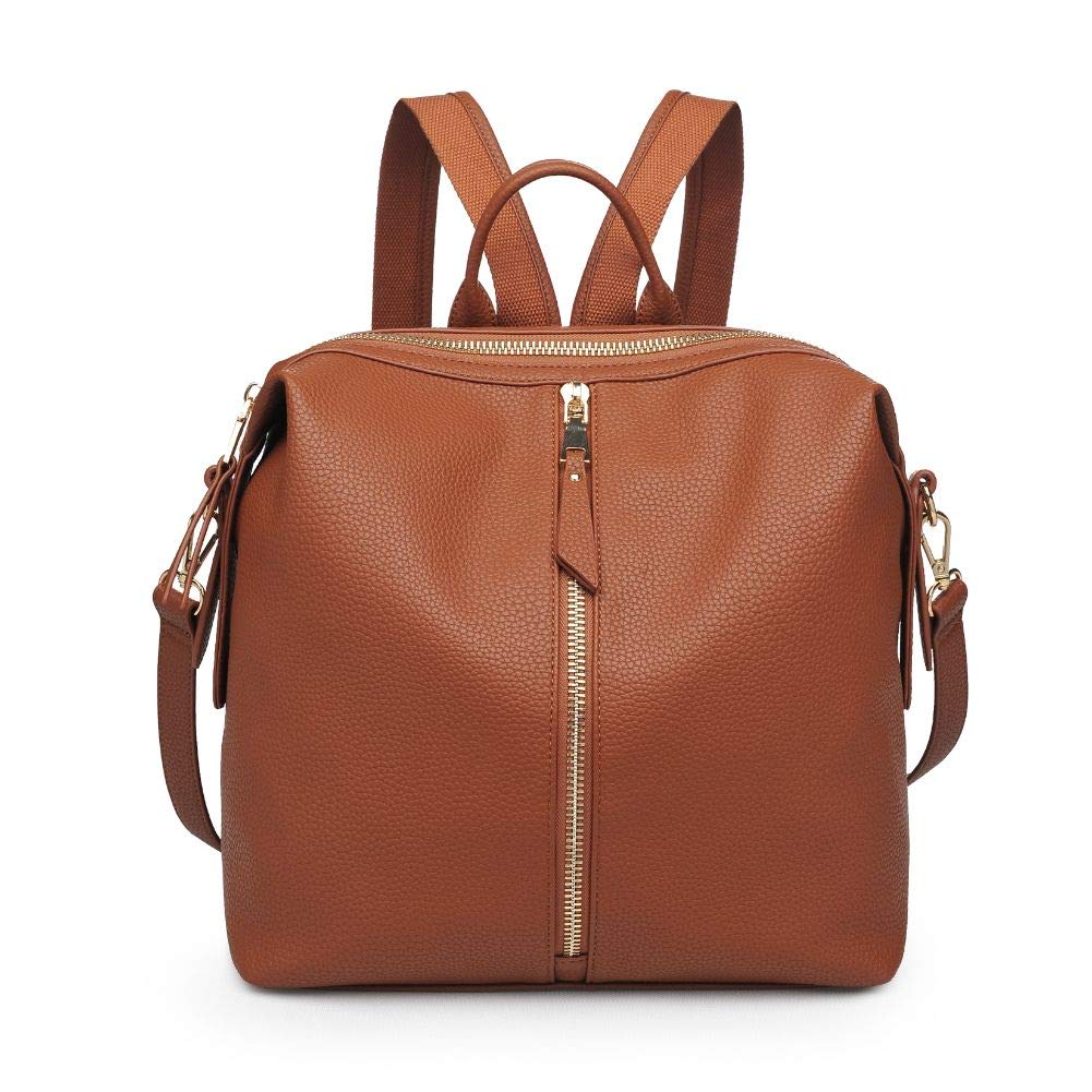 Urban Expressions Kenzie Women Backpack Pebble,Material - Vegan Leather