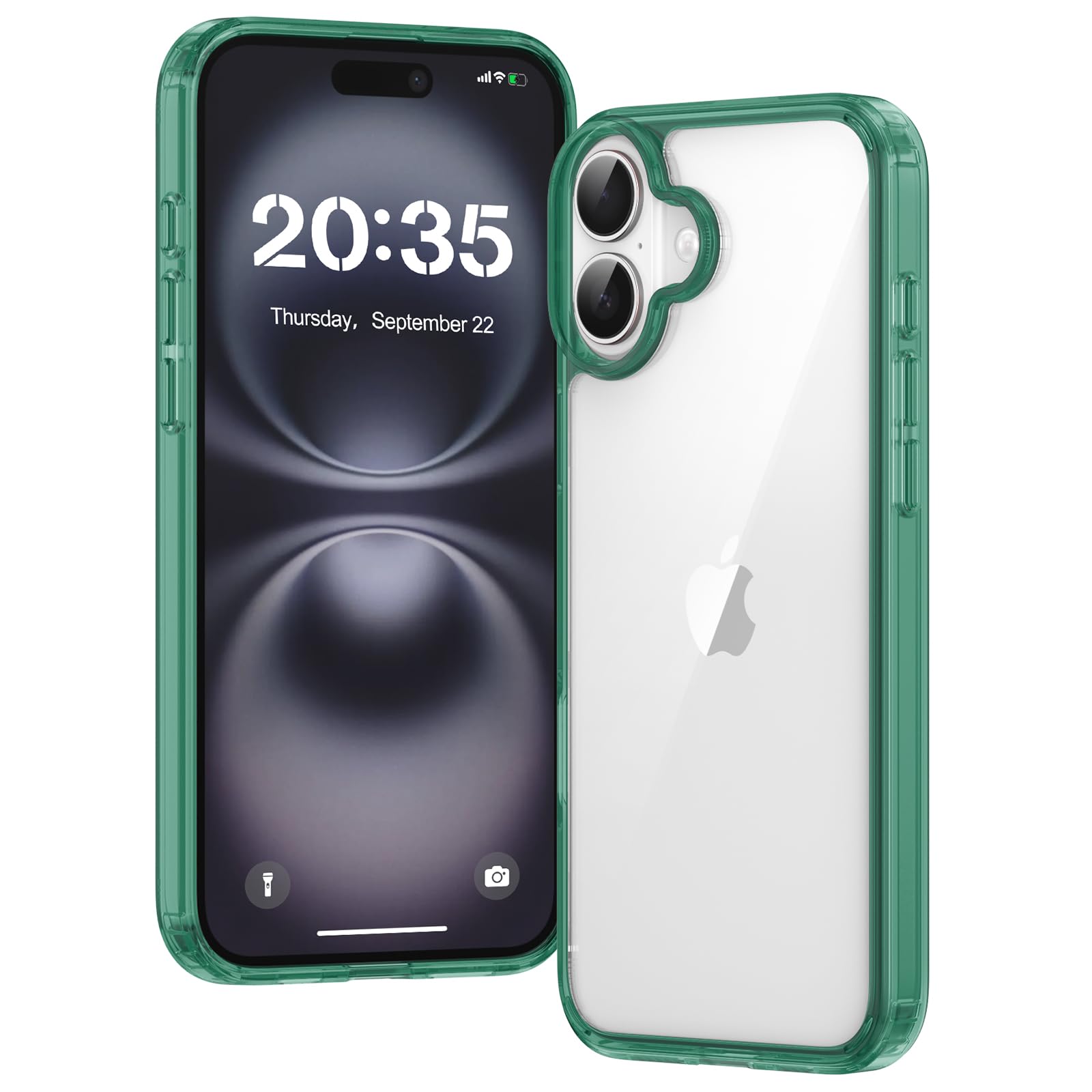 Clear Case for iPhone 15, Ultra Thin, Shockproof TPU Cover, Anti-Yellowing, Crystal Clear, Phone Case for Apple iPhone 15 - Clear — view 352