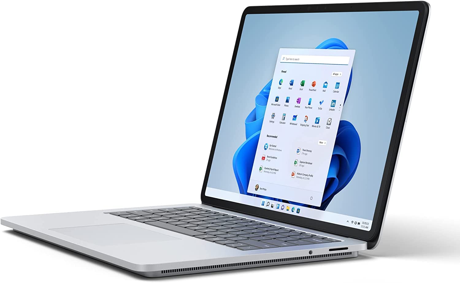 Microsoft, Surface Laptop Studio, Computador portátil, Platina