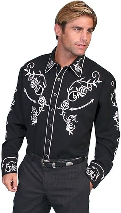vintage embroidered shirts