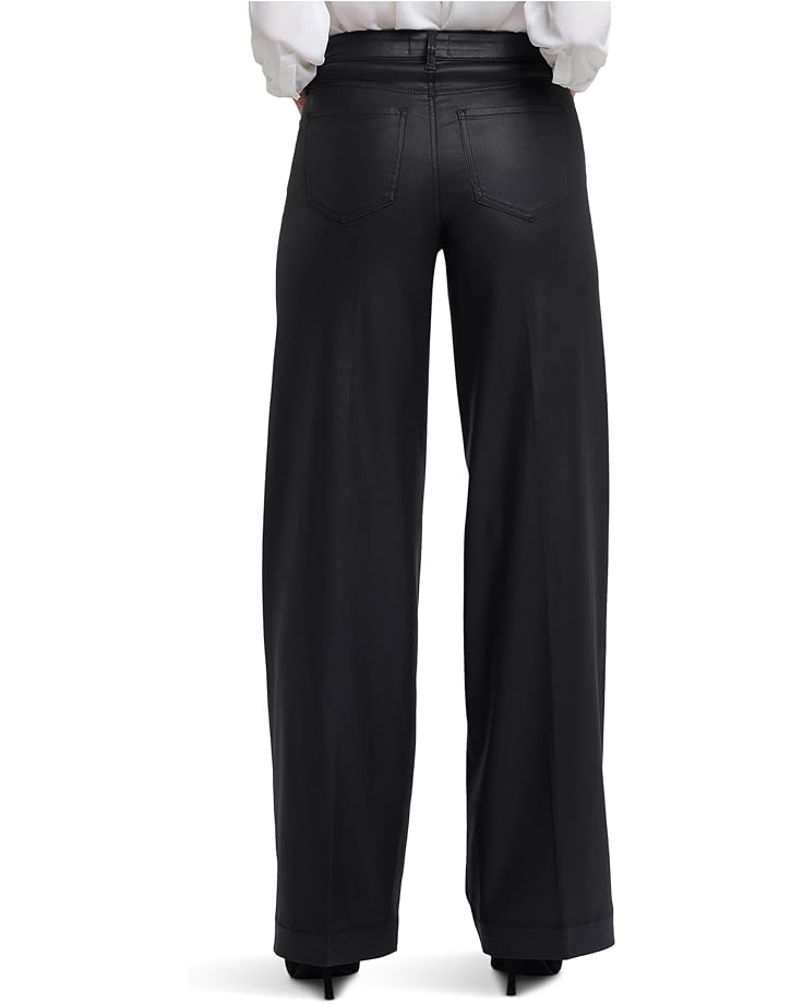 NYDJ Coated Teresa Wide Leg Jeans in Black Coated - #2 of 2