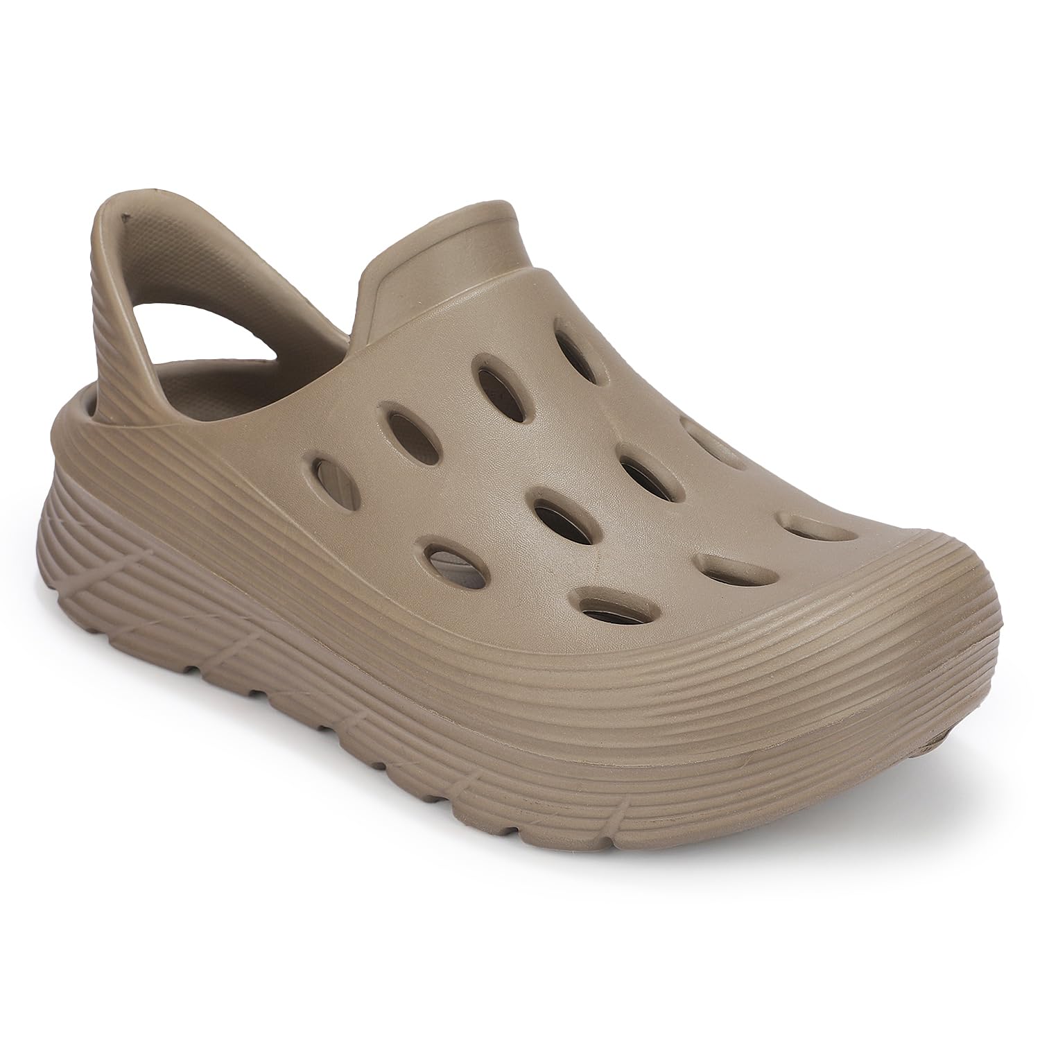 aqualite Brand Men's EVA Clogs Sandals | Lightweight Slip-On Clogs for Men | Anti-Skid Waterproof Garden Sandals | Breathable Ventilation Holes | Soft EVA Casual Footwear for Indoor Outdoor Use-picture-0