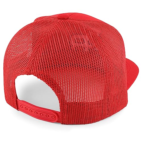 Image of Trendy Apparel Shop PR 3D Embroidered Snapback Trucker Cap with Puerto Rico Flag