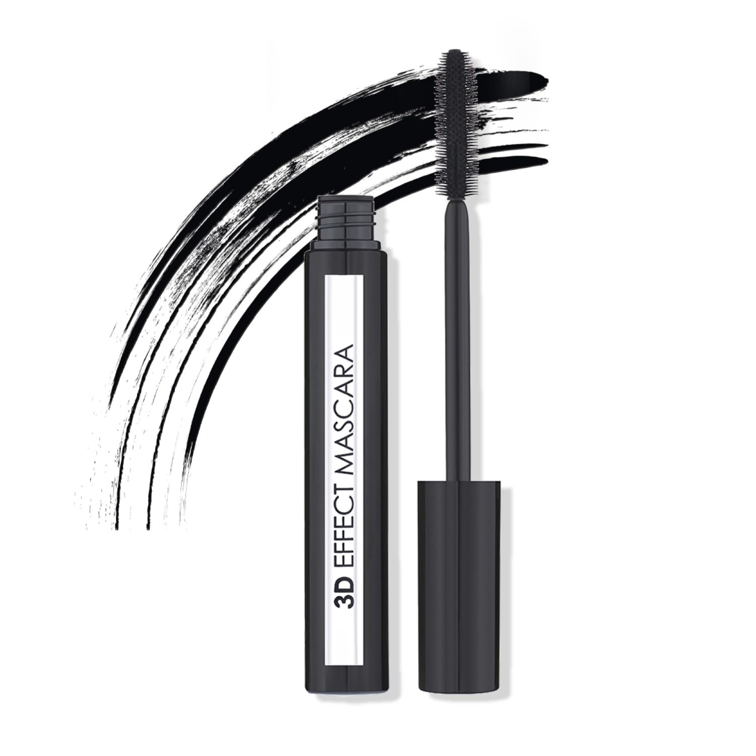 Lamel- 3D Effect Mascara- Black | Lifts and curls the lashes | Gives a voluminous effect |Unique brush that easily separates lashes |Smudge-proof formula |10ml