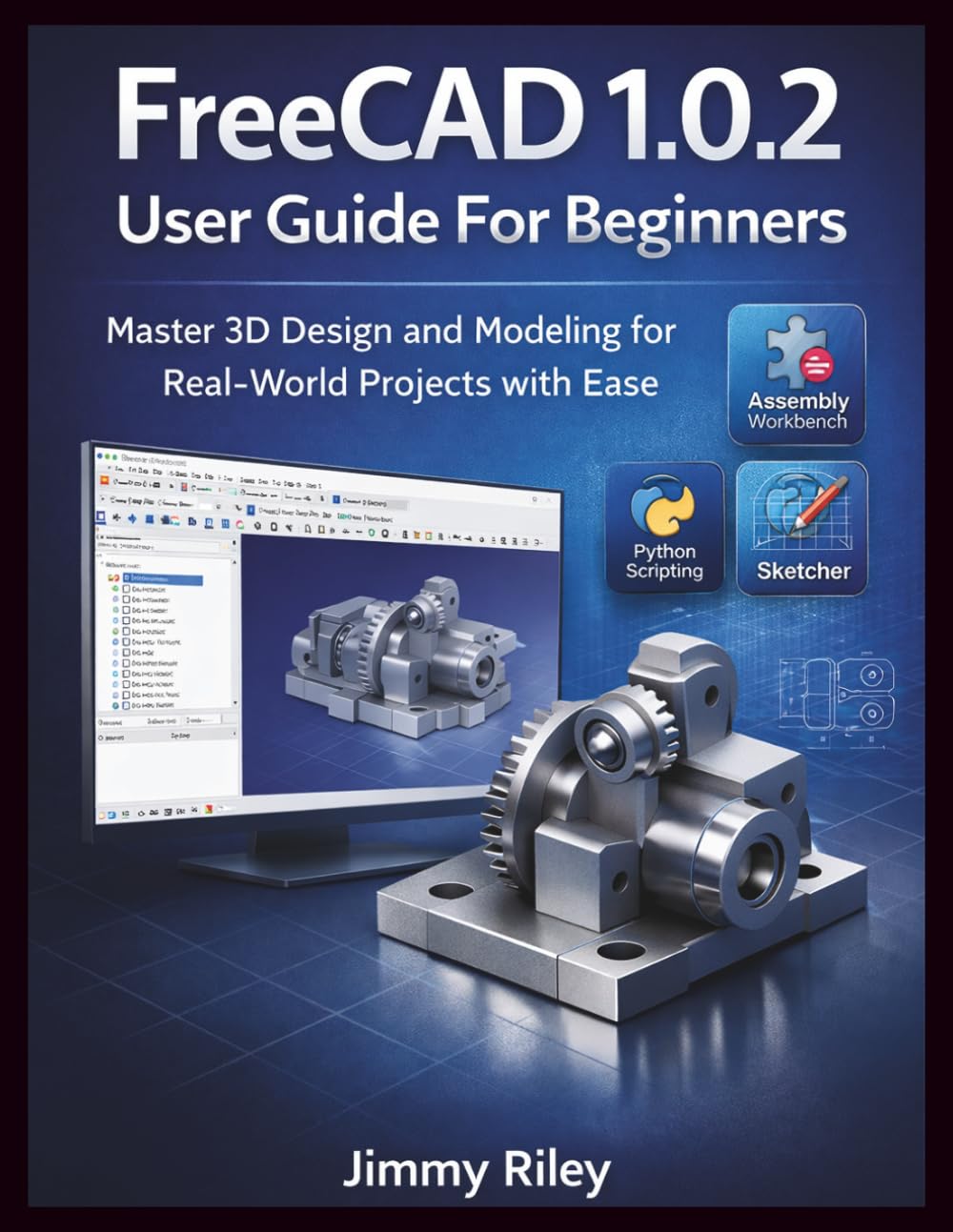 FreeCAD 1.0.2 User Guide For Beginners: Master 3D Design and Modeling for Real-World Projects with Ease (CADzenith Success Guides)