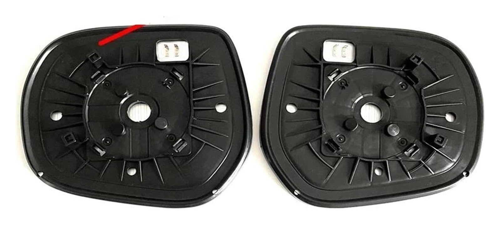 Miroir Rétroviseur Rechange Pour T&oyota Pour Land Pour Cruiser Pour Prado 150 Série 2009-2020 Aile Miroir Verre Arrière Voiture Chauffé Angle Mort Convexe(Normal L and R)