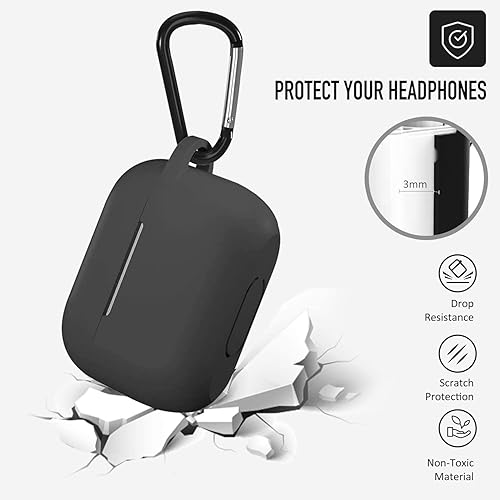 Miniatura 3 de Funda protectora de carga de silicona suave con llavero para hombre (Atlanta)