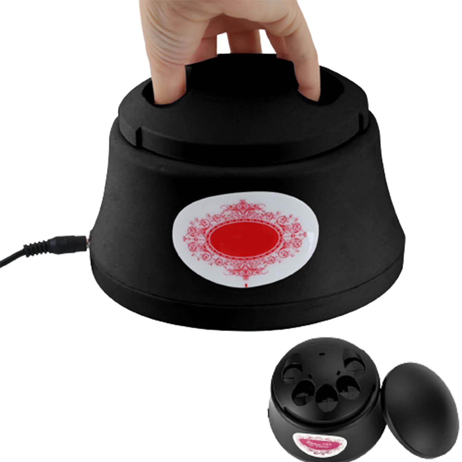 Máquina Removedora de Vapor de Esmalte de Uñas Eliminador de Esmalte de Vapor Eléctrico Vaporizador de Uñas Nail Art Salon Tool Steam Armor Remover