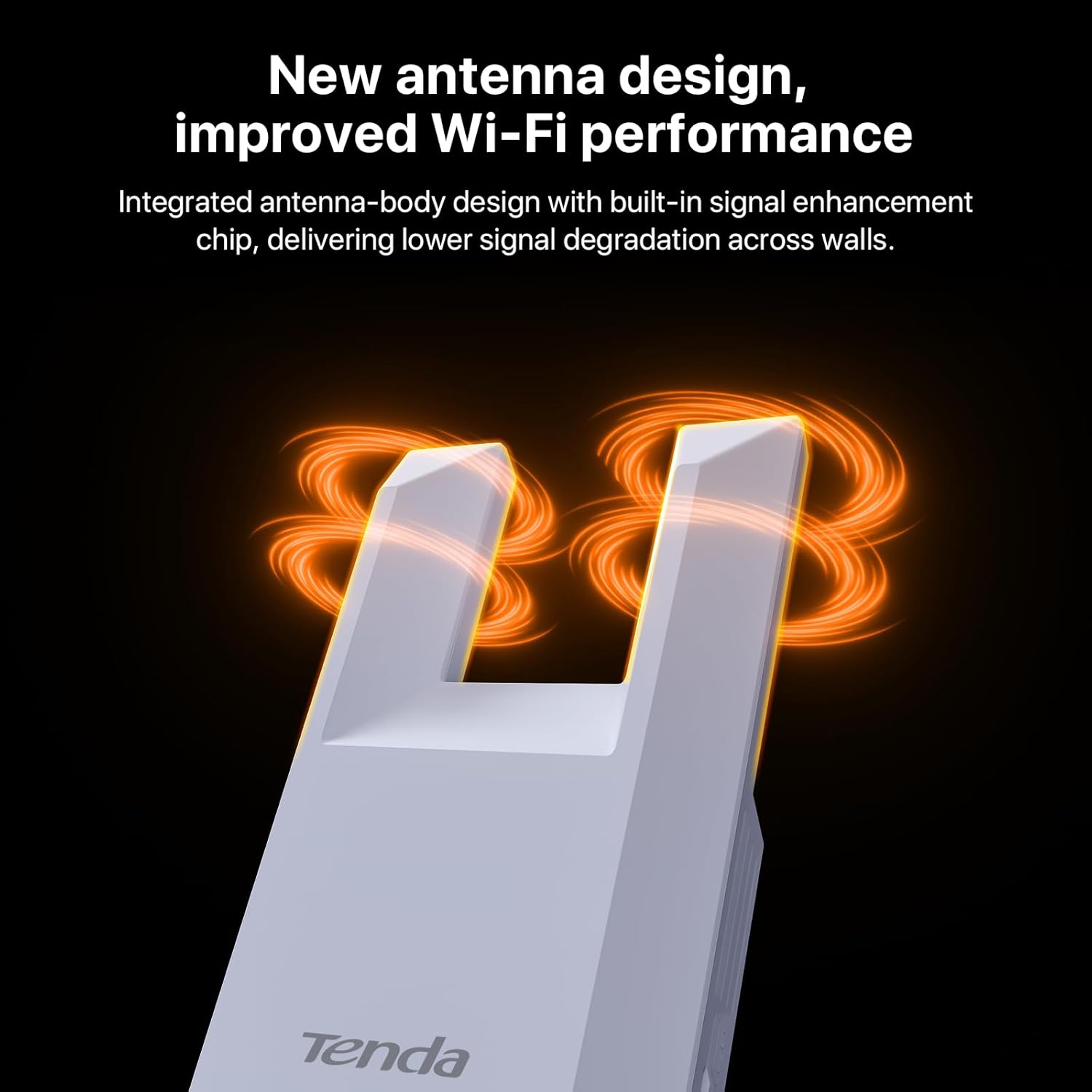 Tenda WiFi Extender N300, WiFi Extender Signal Booster, with Ethernet Port, Up to 800 Sq. Ft.,Single Band WiFi Booster, Repeater Mode&AP Mode,Easy Setup,2.4GHz only(R10-WT) - Image 4