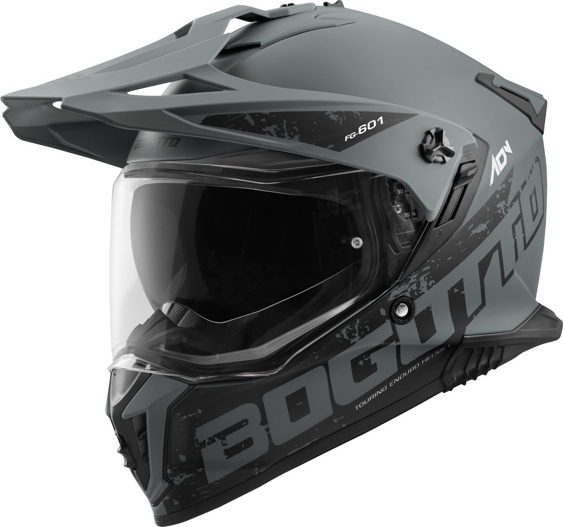 Bogotto FG-601 Duo Fiberglas Enduro Helm