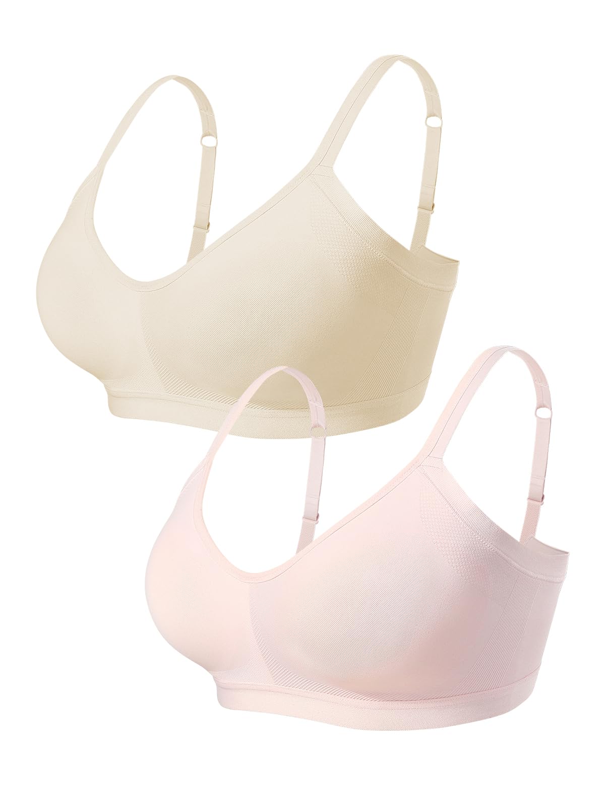 Seamless Bra for Women Stretch Wireless Bras Underarm Smoothing Bras