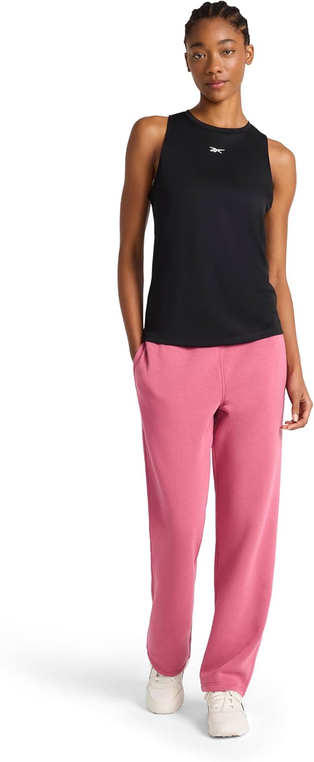 Reebok Womens Cozy Classic Sweatpant, Standard Fit, 30” Inseam, Midweight Cotton-Poly Fleece Fabric - Image 3