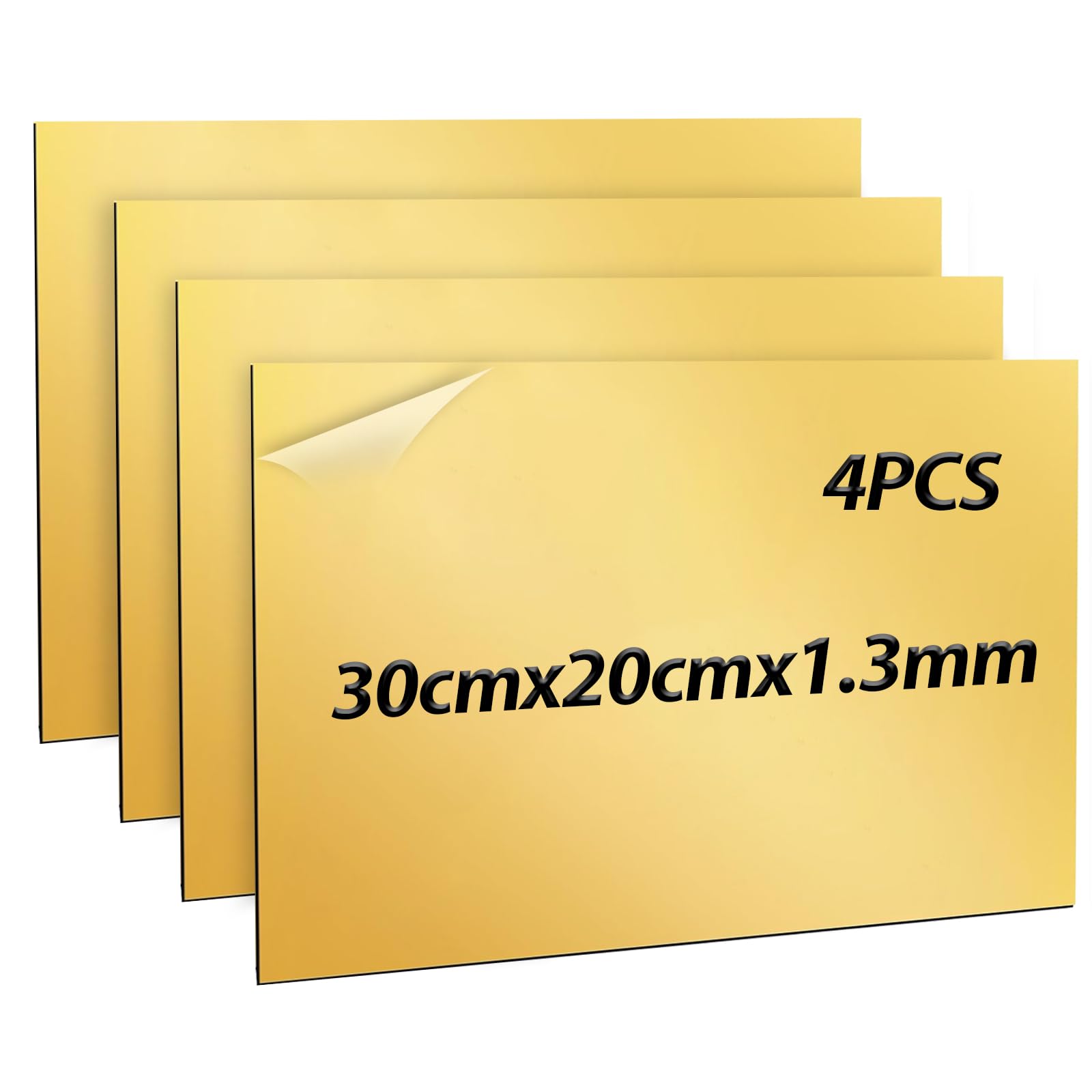 6x ABS Kunststoffplatten 30x20cm - Weiße Platten Für Laser Gravur & DIY