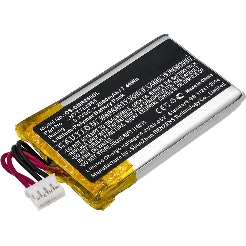 Battery Replacement for Delorme InReach Explorer inReach SE INCRH20 INRCH25 Q639603N T7V1315 AG-008727-201, fit for MYT783968