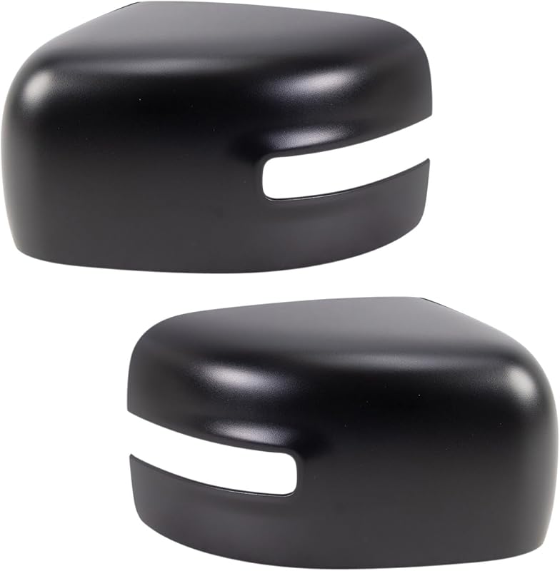 Kit de Capas de Retrovisor Externo AM Autoparts Preto Texturizado para Jeep Renegade 2015–2019 – 2 peças