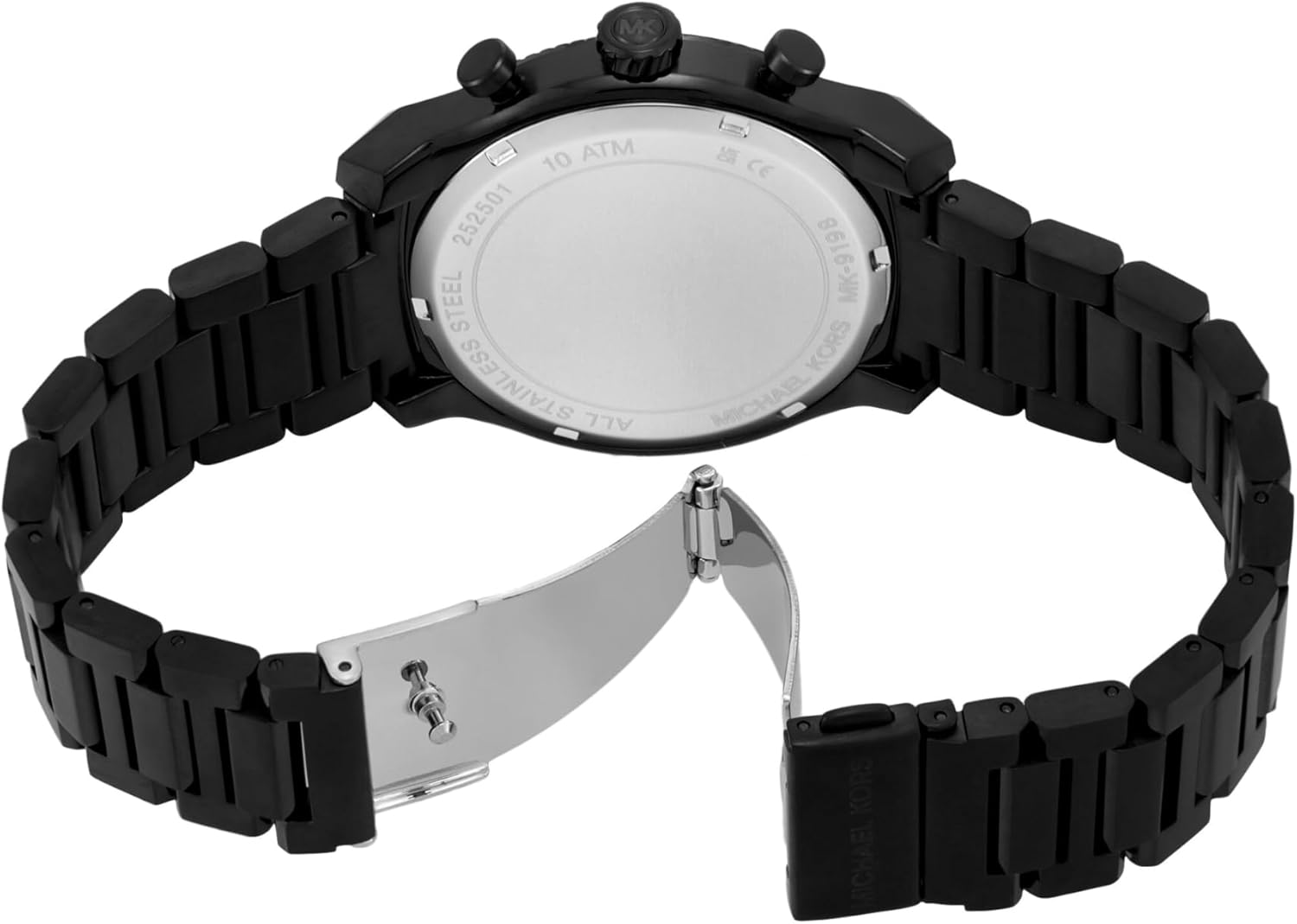 Michael Kors Panorama Men's Watch, Stainless Steel Watch for Men with Steel or Leather Band - Image 4