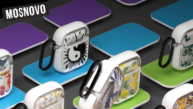 Amazon.com: MOSNOVO Case for Airpods 1 & Airpods 2, Protective