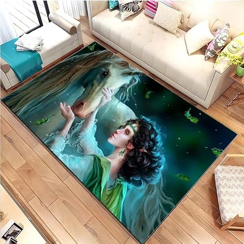 �_�b�̃��j�R�[�����t���A�}�b�g�J�[�y�b�g 15�T�C�Y ���r���O���[�� �x�b�h�T�C�h �o�X���[�� �z�[���f�R���[�V���� �Q���������O H8703 50×70cm