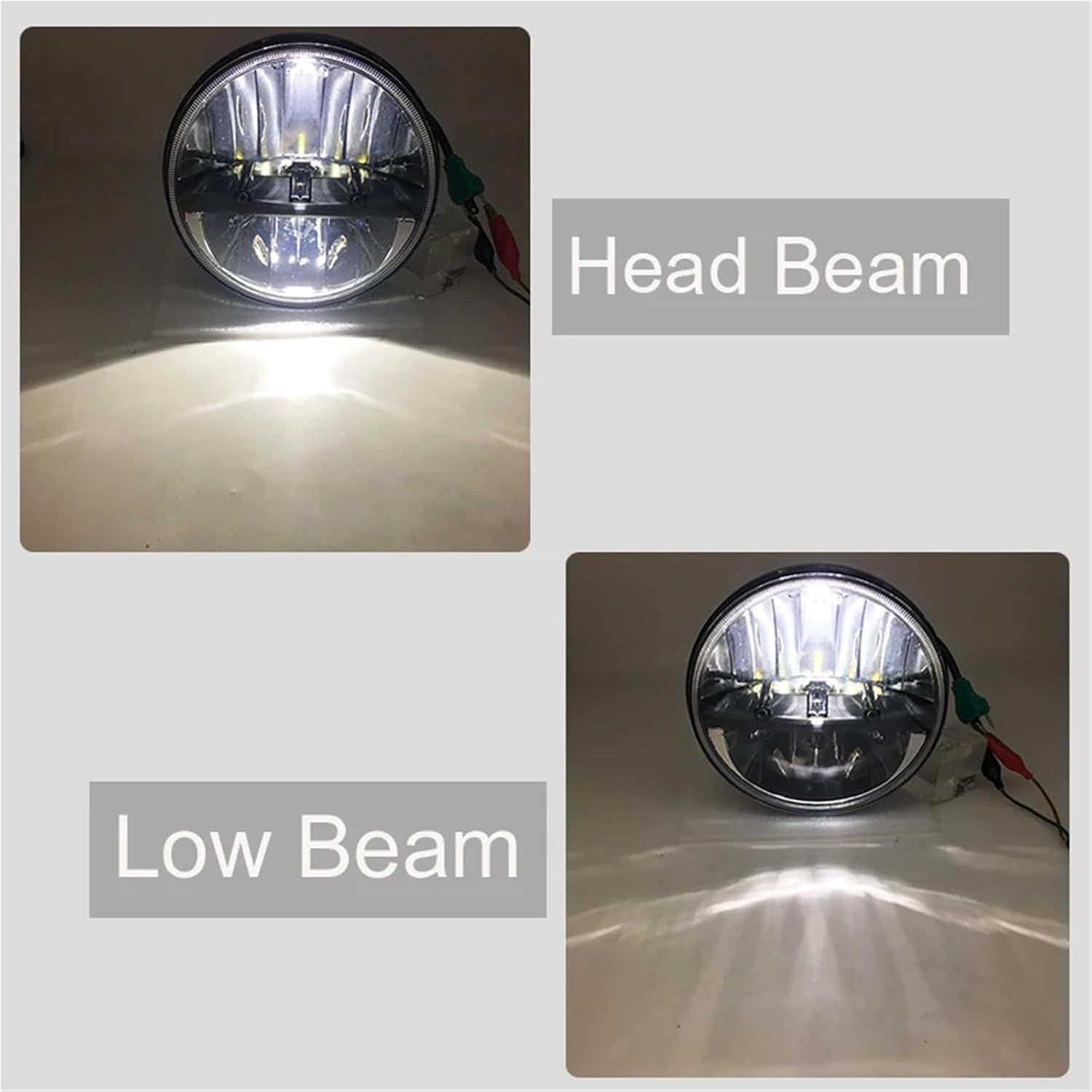 reflektor motocyklowy Dla Jeep Dla Wrangler TJ 2 Door 1997~2006 Reflektor motocyklowy 7 cali H4 Led Reflektor motocyklowy 7 cali Halo Drl Turning Led