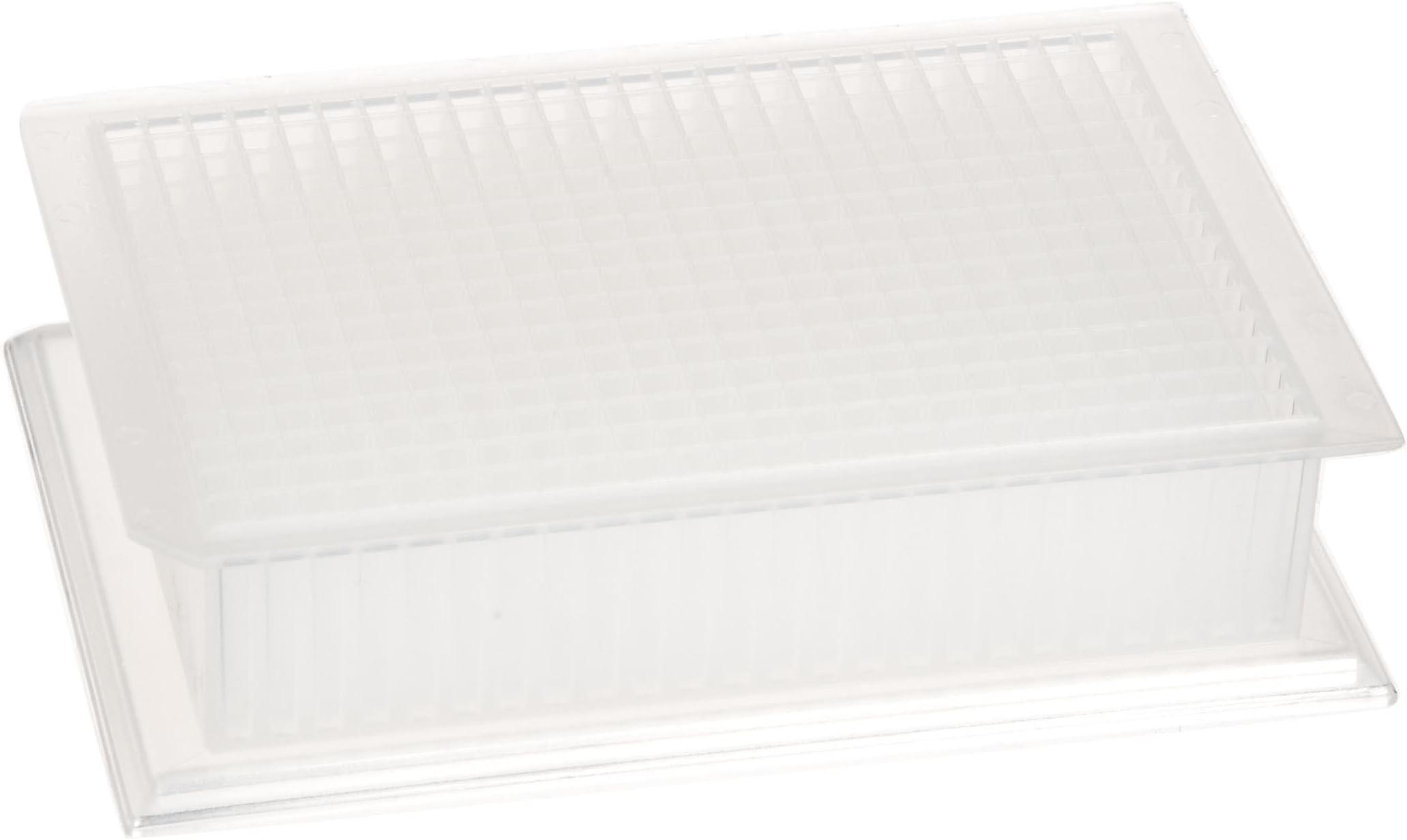 SP0283 Polypropylene Square Standard SBS Footprint Storage and Assay Plate with 384 Wells, 300 microliter Volume (Case of 50)