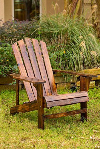 Leigh Country Char-Log Adirondack Chair #TOP6